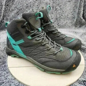 KEEN Magnet  Pool Green MARSHALL MID WP Short Lace up BOOTS Womens US 10.5